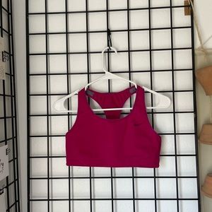 Medium Pink Nike Sports Bra